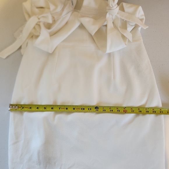 Dress the Population Julia New Size XXL Mermaid Wedding Dress V-Neck White Nwt - Picture 15 of 16